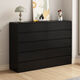 Mingnuoxuan box cabinet home bedroom bed end rounded corner storage cabinet log light luxury living room drawer cabinet [log wood color arc style] go upstairs to install it yourself [Ten Dou] 1585*40*111
