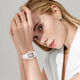 Bugatti (bonest gatti) Phantom Series Feme's Full's Full Automatic mécanicale Light Luxury Diamond Inclay Watch Birthday's Birthday's Birthday to Girlfriend Bg9906-L1 Céramique blanc