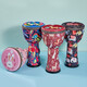 Qiangu (CEGA) Afrikanische Drum Kinderkinder-Kindergartenanfänger Hand-Slap Drum Percussion Kindertag Geschenk 8-Zoll Sternenhimmel + Riemen