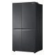 Refrigerador de puerta doble LG 655L, control de temperatura inteligente, conversión de frecuencia lineal de cortina de viento multidimensional, Manhattan Midnight S651MC38