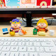 Yunya Fünf-Wege-Gott der Reichtum Ornamente Home Blind Box Workstationen Erhöhen Büro Desktop-Dekoration kleine Geschenke kleiner Gott der Vermögen Blindkiste [Set 6]