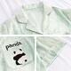 Han Ziduo Panda Couple Pyjamas pour femmes en suceur de glace d'été Shorts shorts simulés de soie simulée peut être portée à l'extérieur en été pour les vêtements pour hommes 3890 femmes 3654 hommes femmes m m