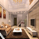 Clcey Anchor Live Broadcast Room Fond Mall Tissu mural 3d trois dimensions de salon réaliste escaliers Internet célébrité ancre de fond de fond 7371 largeur 2 mètres de haut de 1,8 mètres