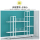 
YASITE flower rack living room floor-standing storage rack balcony decoration rack succulent green ivy flower pot rack movable flower rack white yarn pattern [length 120 width 26 height 114.5cm]