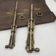 Yusenyi Chinese door copper bolt antique garden door lock door buckle Tianmen latch extended wooden door copper door bolt length 50cm plug rod thick 1mm bronze color