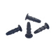 Other 3.5MM headphone jacks with holes blocked, dust plugs, universal audio ports, microphone ports, dust plugs, black (flat ports) PE material (available for one price)