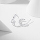 Chao Acer PT950 Platinum Earrings Birthday Gift for Women Priced to Jane EEP40000524 One pair is about 2.55g