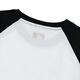 Offizieller Frauen im College-Stil für Frauen im College-Stil Kurzer T-Shirt-Buchstaben Kontrast Farbe Spleißen kurzärmelig Sommer Neues T-Shirt Neues chinesisches Valentinstag Geschenk New York Yankees/Elfenbein XS 160/84A