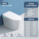 Binjiang Salle de bain Silencieux réduction des toilettes toilettes Économie d'eau et anti-jet de jet anti-odor Chauffage de toilettes antibactérien et toilettes sèches 838-ultravel Edition / avec réservoir d'eau 400 mm