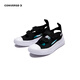 Converse Children's Shoes Boys and Girls Sandals Summer New Children's Lightweight Baotou Breathable Sports Sandals Black 29 Recommended Foot Length 18cm