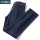 Goldlion 2024 Frühlings- und Sommer-Jeans für Männer für Männer mit mittleren Alters, die hohe Qualität hohe Qualitätshosen dünn B-3882 Zhonglan 30