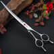 Blackbird pet scissors beauty scissors 15-degree tilt trimming shears shaving scissors Blackbird curved scissors 7.0-inch curved scissors
