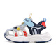 Zapatos para niños Babudou para Summer Soft Sole Zapatos para niños Sandalias deportivas transpirables 105342078 azul marino/luna poco profunda 25