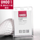 
UHOO (UHOO) UHOO Large 6628 Transparent Acrylic Lanyard Card Case Certificate Card Case Working Card Access Control Card Working Card Factory Label Rope Color: Big Red