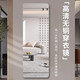 LA PRAIRIE German brand full-body mirror sticking wall hanging simple household fitting mirror living room entrance dressing mirror dressing mirror wall hanging style-punch installation 80*180cm