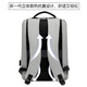 Double Star Computer Bag Men's Backpack 17.3-inch Gaming Laptop Backpack Junior High School College Students School Bag Business Black [Can be able to accommodate 17.3-inch]