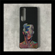 Caiyuan Ying trendy brand is suitable for Sony Xperia 1 ii mobile phone case X1 second-generation protective case 5 iii Mark2 M3 half-pack black half-pack hard shell end flower c682 Xperia1III