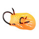 YINGFA freestyle arm stroke training swimming webbing for adult beginners swimming training 03 paddling palm-1 orange S (for children under 15 years old)