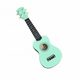 Quyang farbenfrohe Mädchen Ukulele Kinderkinder -Gitarrenanfänger Uklili Hawaii 21 Zoll Pink 21 Zoll