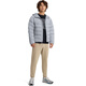 UNDERARMOUR UA Core Down Men's Hooded Training Sports Short Duck Down Jacket 6001970 Modern Gray 011 XL