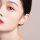 Liuguifu Jewelry Gold Earrings Pure Gold Simple Classic Glossy Earrings Stud Earrings EH0003 1.1g