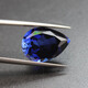Mussel Ocean Tear Drop Pear Shape Tanzanite Sapphire Bare Stone Blue Royal Pendant Main Gemstone Couple Love Stone Water Drop 0 Carat Water Drop Pear Shape (10x14mm)