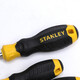 Stanley (Stanley) B-Serie Gummi-Schraubendreher-Set Haushaltswartung Ein-förmiger Kreuzfahrer mit Magnetschraubendreher-Set 4-teiliger Set 66-671-23