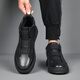 
GUDIGE [top layer cowhide] men's boots men's Martin boots British work waterproof leather boots plus velvet warm snow boots trend black 3890 plus velvet 38 leather shoes standard size