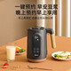 美的豆浆机小型破壁机1-2-6人食全自动免煮五谷杂粮家用免过滤辅食机多功能榨汁机自清洗触控彩屏 DJ10B-P701免煮免过滤】12小时预约 1L