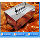 Edelstahl gepresstes Fleischblock geschmorter Fleischblock Pressender Kocher Stoff Block Gurken Pressen Brikett gekochtes Lebensmittel Pressen Brikettsuppe Fass Gegengewicht 5jin [Jin gleich 0,5 kg] Verdickte Modell 12201