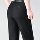 Pantalones de alta gama Charides Summer del verano delgado de la piel delgado cero de los hombres ropa de negocio formal de la piel y respirable Líder casual del trabajo del trabajo Men 983 gris claro [Versión suelta plisada] 32 2 pies 5