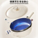 
SUPOR electric wok electric steamer electric cooking pot electric hot pot household multi-function steaming and stir-frying, one 4L multi-purpose pot CJ28A831 with steaming cage