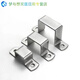 04 stainless steel riding hoop ohmic square square tube buckle right angle bracket hoop U-shaped tube outer diameter 15*15 square tube 5 pieces