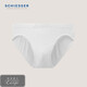 Schiesser Men's Underwear Modal Breathable Briefs [European Imports] E5/20036S Black 1 Pair L