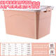 ABDT thickened large storage box household plastic clothing storage box large box box moving storage box matcha green extra thick upgrade 280# length 80 width 59 height 47.5cm