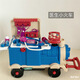 Yunya Children's House Playing Kitchen Cooking Set Can Riding Sliding Train Deformed Storage Boy and Girls' Birthday Gifts [Doctor's Model] Three-in-one Multi-functional Train