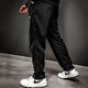 耐克（NIKE）运动裤男裤2025夏季新款梭织透气长裤健身裤休闲裤平口裤 梭织速干直筒DM6627-010黑色 S 推荐100-120斤