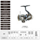 DAIWA 23 models of AIRITY LT lightweight general-purpose freshwater and seawater long-range fishing lure spinning wheel fishing reel 23 models of LT 2000S-H shallow line cup/high speed ratio left and right hand interchangeable type