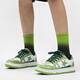 
Wanmando extra-large size men's shoes for spring new 46 men's board shoes 47 leather casual shoes 48 sports star shoes thick sole 9922 green cashew flowers 35