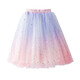 Pig Pitt (Pig / Peter) Jupe de filles jupe d'été Girls Summer Summer Jupe courte 2025 NOUVELLE JUPT PRINCESS MASHE'S MASK