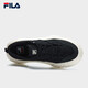 斐乐（FILA）官方川行鞋FOSSO男鞋复古帆布鞋新款休闲鞋 黑-BK 41