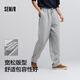 Semir Casual Pants Men's Loose Straight Pants 2025 Spring Contrast Color Sports Style Knitted Pants Fashion 109125127110