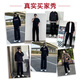 Warrior casual pants men's spring and autumn straight wide-leg pants men's sports sweatpants men's versatile trousers men's pants black XL