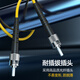 Nokoxin Telecommunications Grade Faserfaser-Jumper SC-SC Einzelmodus Single Core 1/3/5/10 Meter Optical Terminal Transceiver Innenhaushalte Pigtail Single Mode Single Core ST-St-St-St-3-Meter