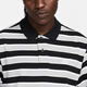 NIKE/Nike Spring Men's Lapel Striped Sport Short Sleeve FN3897-010 L