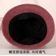 UKCF old lady hat summer thin middle-aged women's hat spring and autumn cloth hat mom basin hat elderly fisherman hat casual old man hat grandma sun hat leather red 55-58cm adjustable