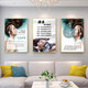 Chengliu Kopfhaut Haarfollikel Erkennung Bilder Haarwachstumsposter Haarstruktur Bild Werbung Haarausfall Grade Hängende Gemälde Kopfhaut FAQ 16852 PS Fotorahmen Malmalerei (Dicke 25 mm) 24 Zoll (40-60 cm)