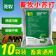 Baking soda powder for livestock and poultry, general purpose for pigs, cattle and sheep, chicken, ducks and geese, sodium bicarbonate powder feed additive 10 bags, baking soda 2Jin Jin is equal to 0.5kg/bag (huge benefit)