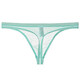 Caja transparente desnuda de los hombres Mala delgada de malla sexy sexy sexy ropa interior sexy en sexy tentador transpirable jóvenes t-tosers rojo m