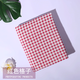 Jiazhilu tablecloth cotton and linen small fresh rectangular tablecloth coffee tablecloth tablecloth ins style deskcloth student dormitory red plaid 100*150cm